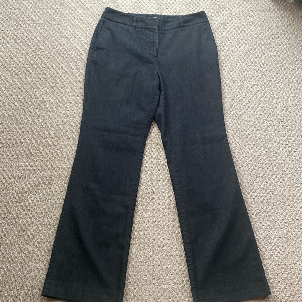 JJill Stretch Black Bootcut Pants in size 8.